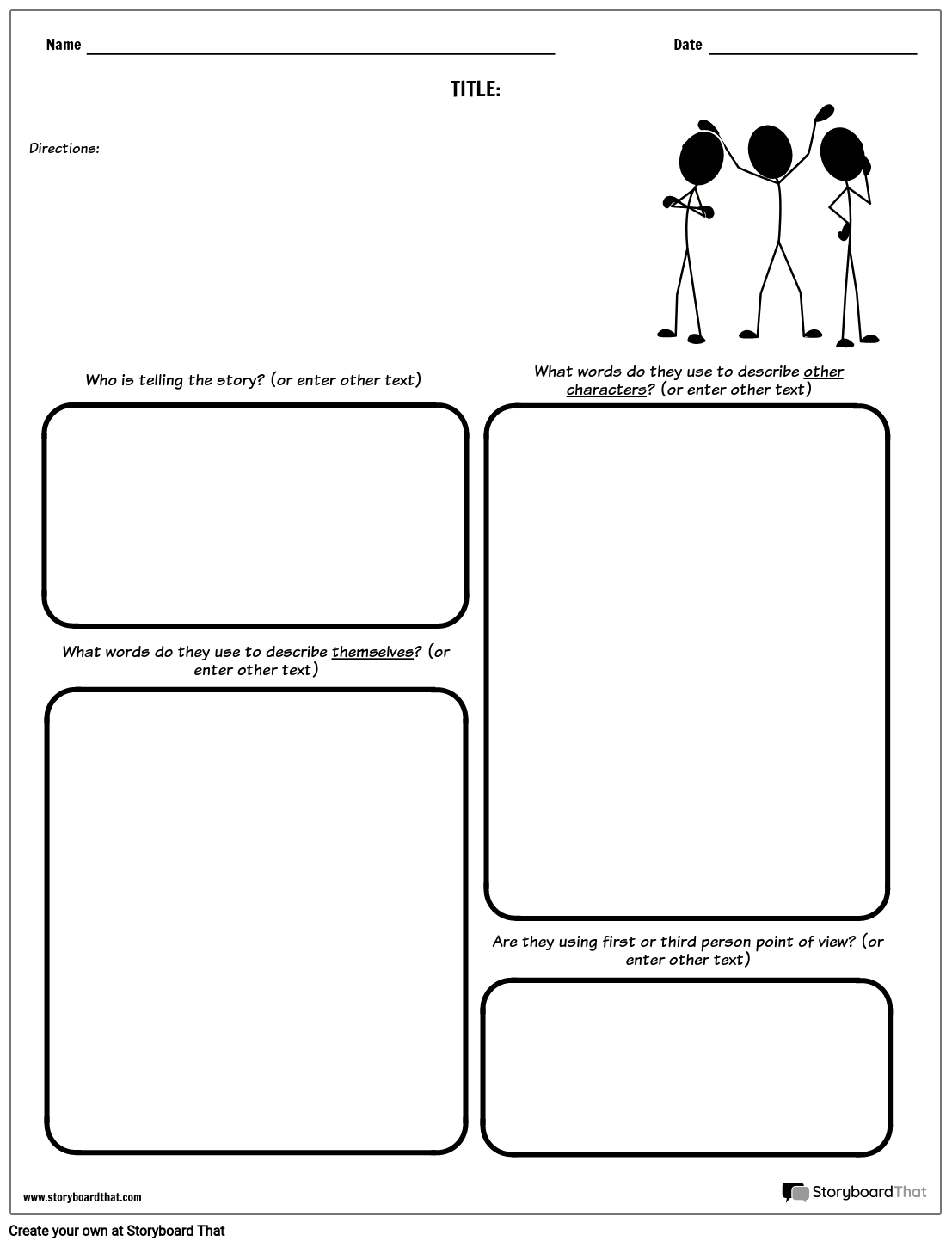 Point Of View Template Download