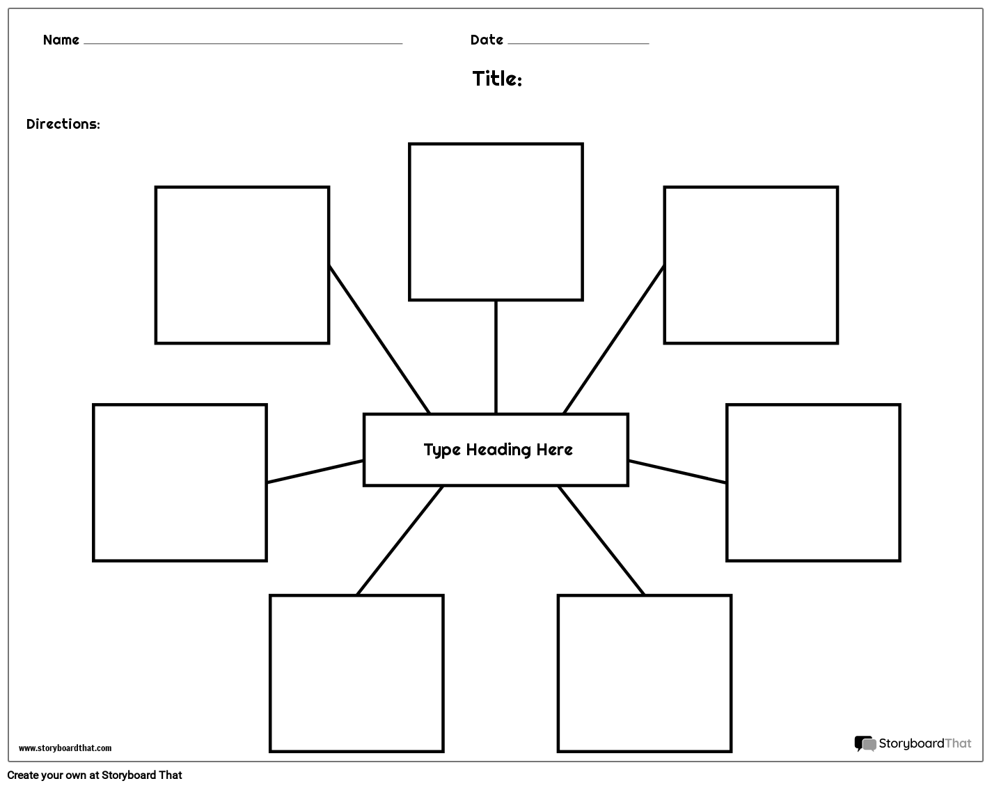 spider-map-7-storyboard-by-worksheet-templates