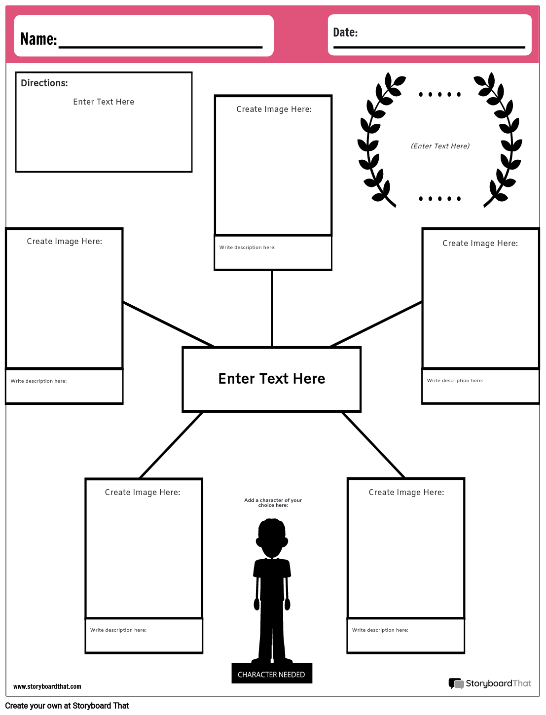 Spider Map Color Portrait Storyboard Por Worksheet Templates Sexiz Pix Hot Sex Picture 7997