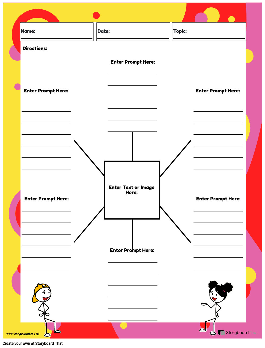 Spider Map Storyboard Por Worksheet Templates Vrogue Co