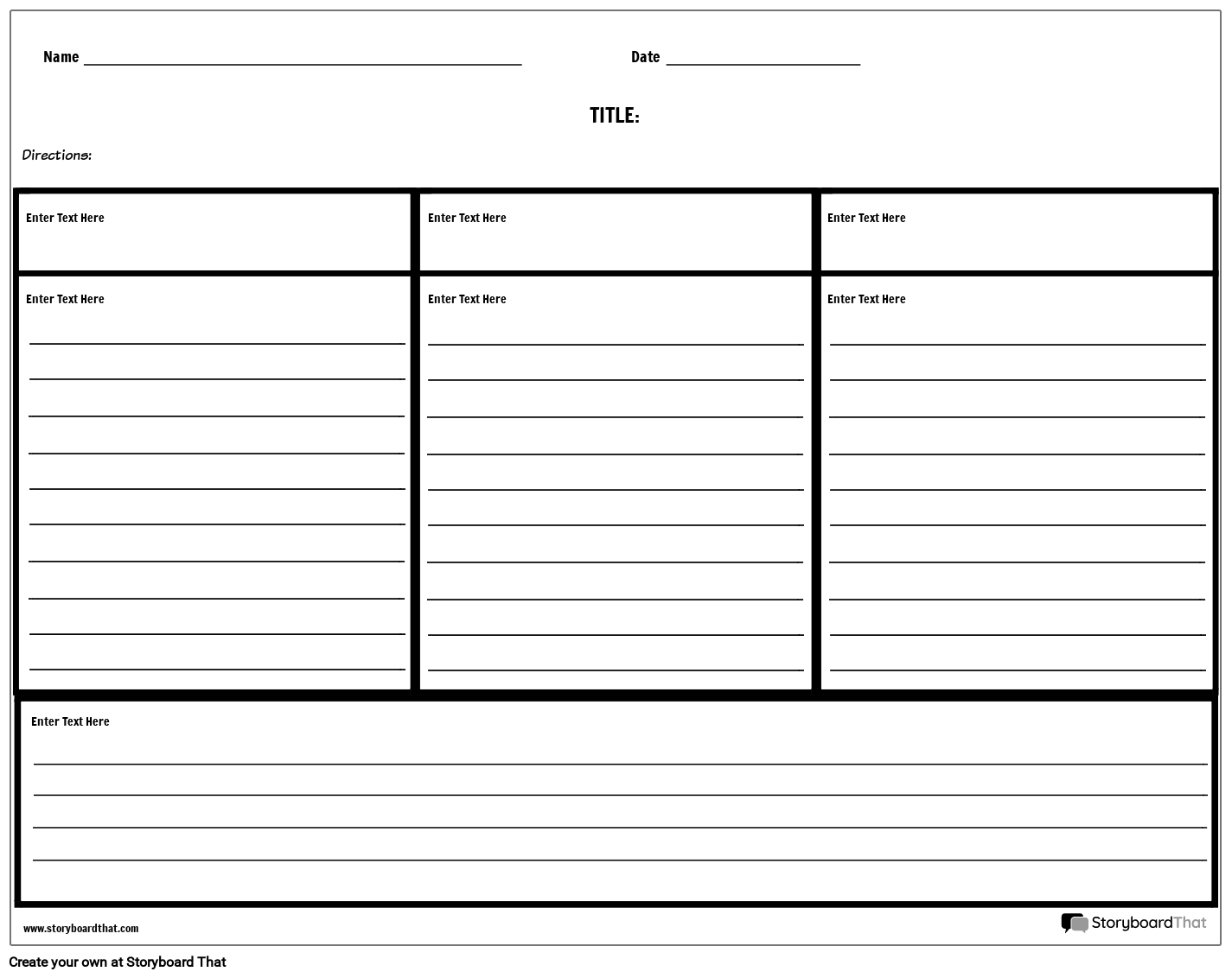 Three Column Notes With Lines Storyboard by worksheet-templates Pertaining To 3 Column Notes Template