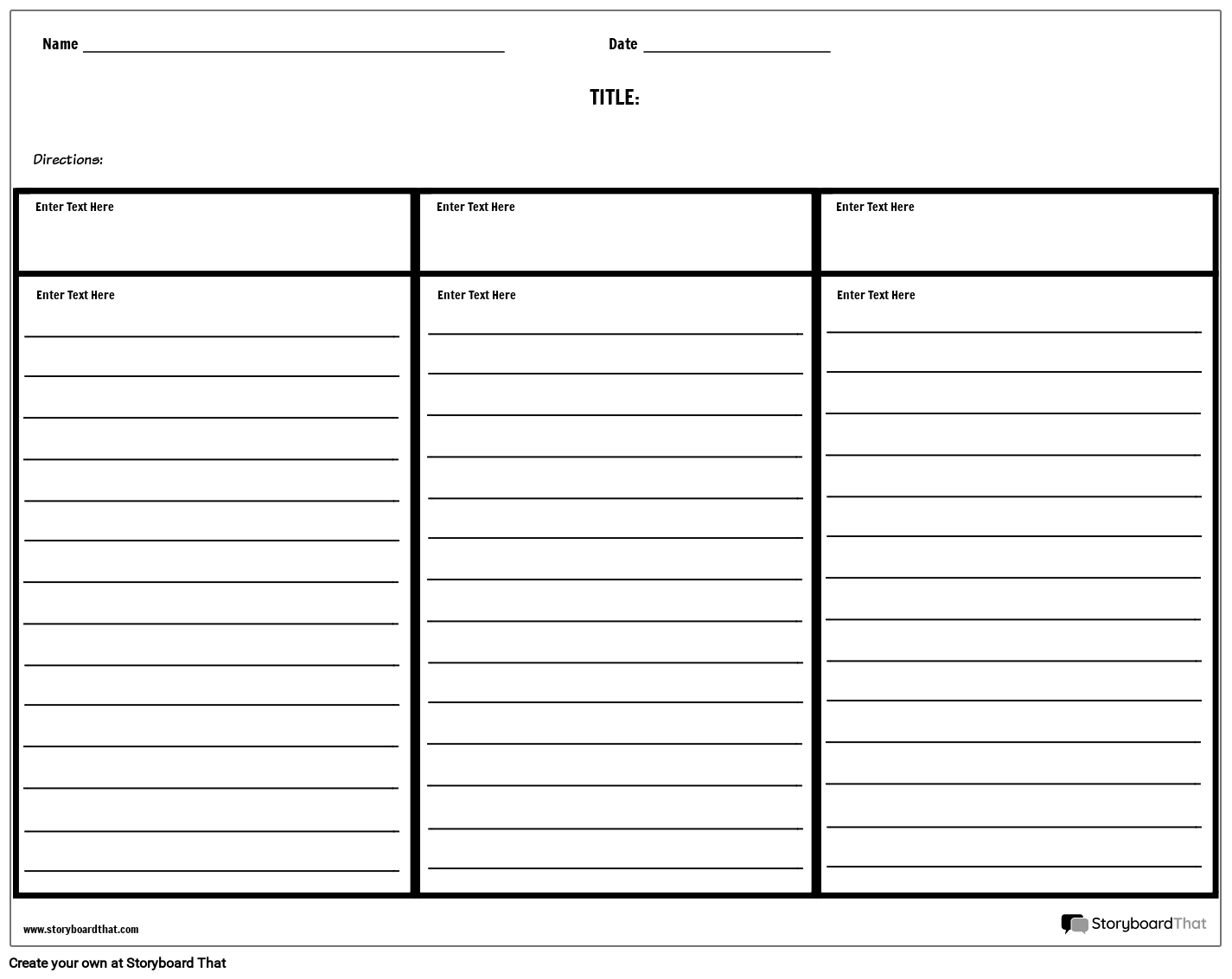 Make an Active Reading Worksheet | Note Taking Template