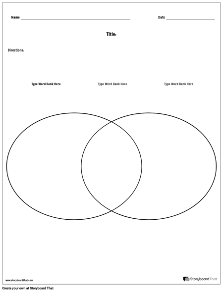 Venn Diagram Template | Venn Diagram Maker