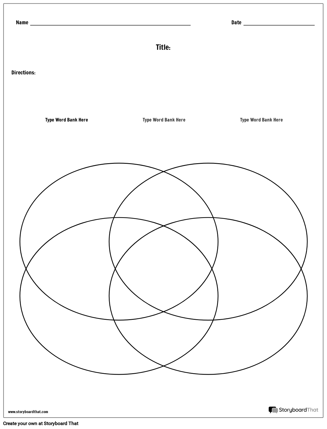 quadruple venn diagram