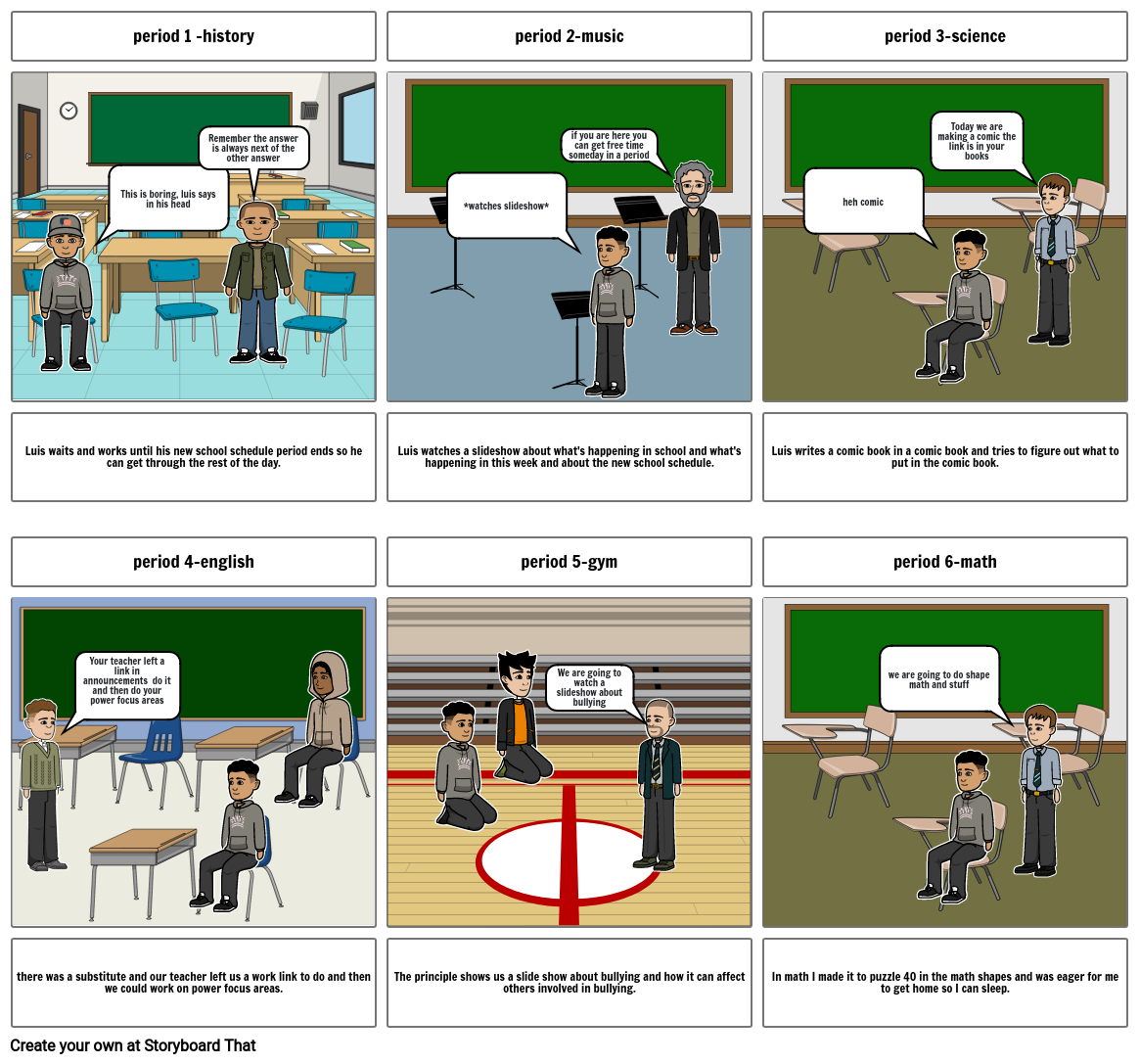 a-day-in-the-life-storyboard-por-yn73
