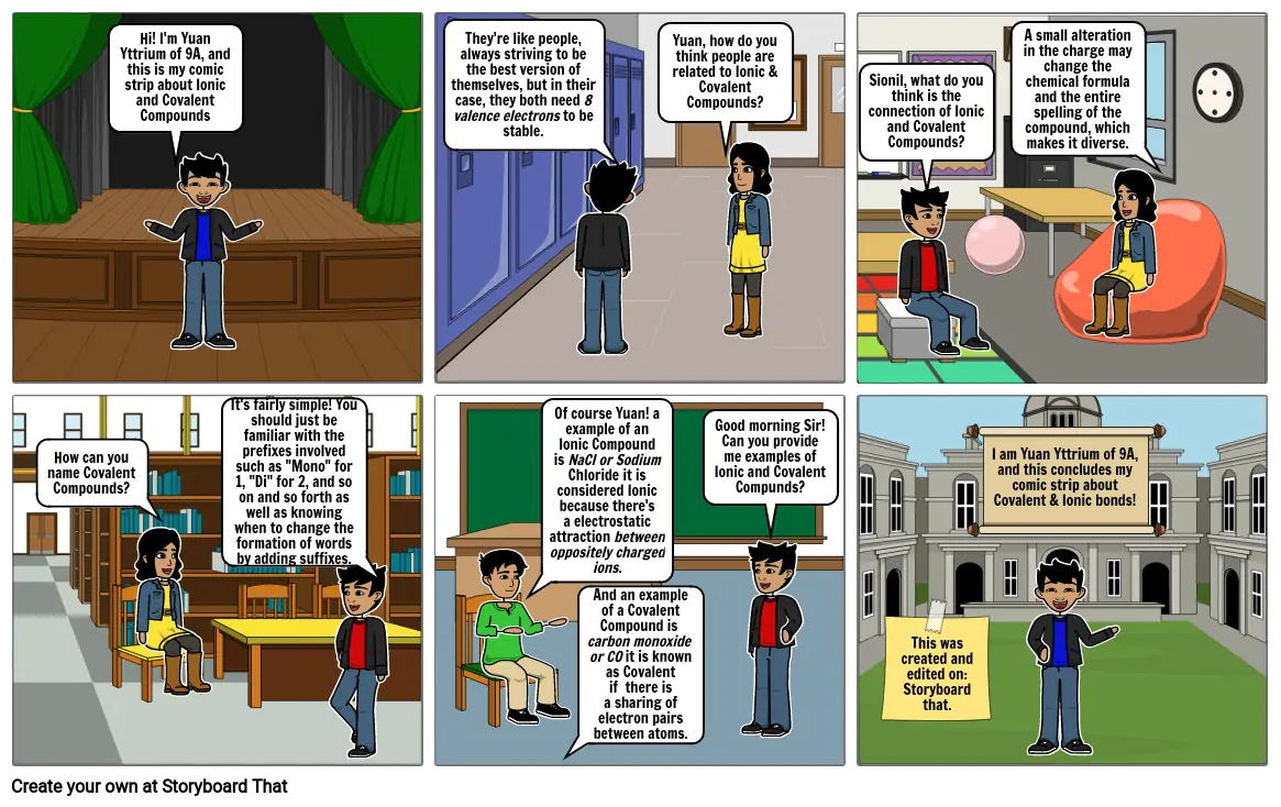 SCIENCE COMIC STRIP 2