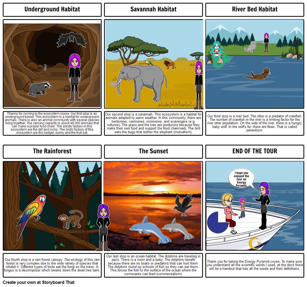 Ecology Storyboard Storyboard By Zachandcody