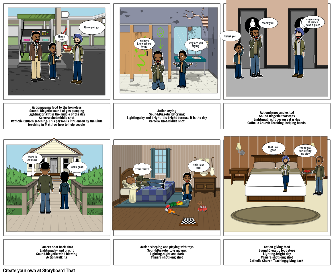 Unknown Story Storyboard por zayden1466