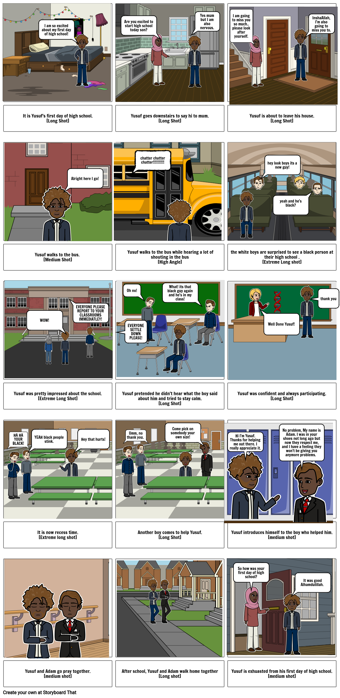 racism-at-school-storyboard-por-zraikam